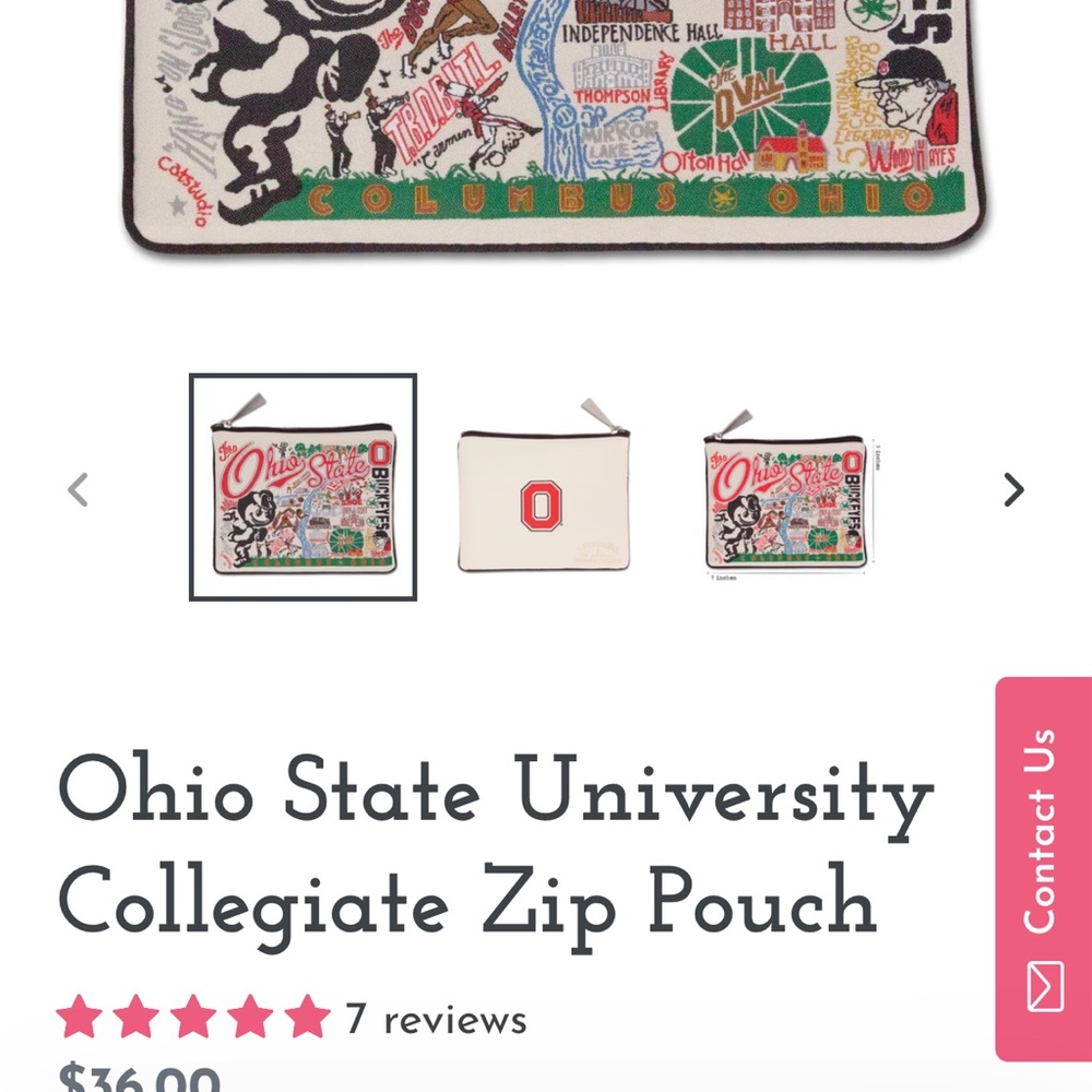 Ohio State Pouch - Picture 2 of 4